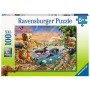 Puzzle Izvor In Jungla, 100 Piese Ravensburger - 2